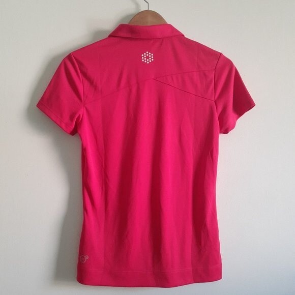 PUMA Women's Dry Cell Golf Polo Shirt Collared Virtual Pink NWT Small - Picture 6 of 12